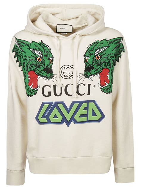 gucci tiger zip up hoodie|Gucci hoodie reflective.